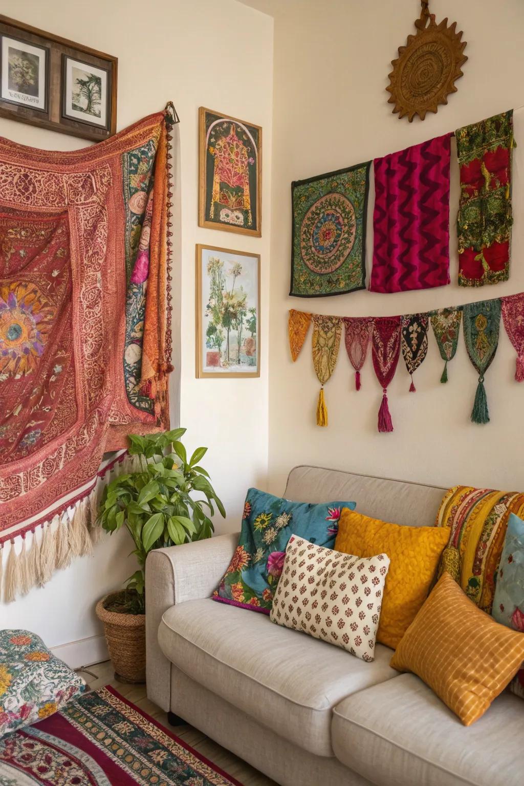 Textiles imbue texture and coziness into your decor.