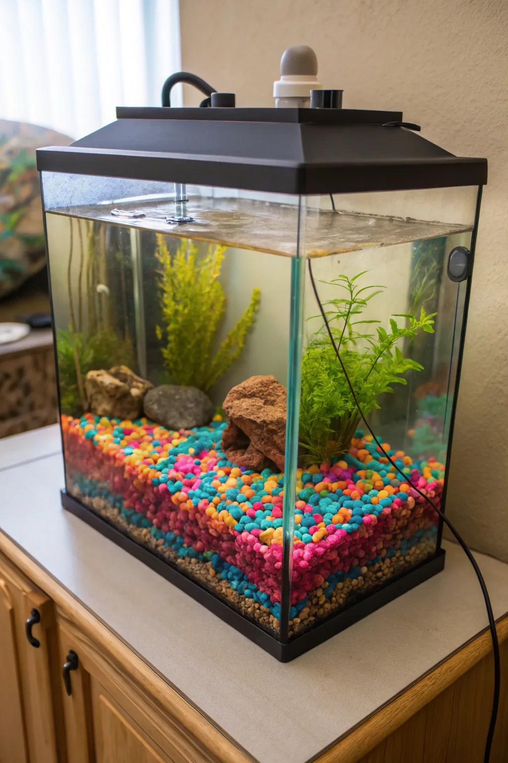 Unique substrates hold the power to completely redefine your tank's ambiance.