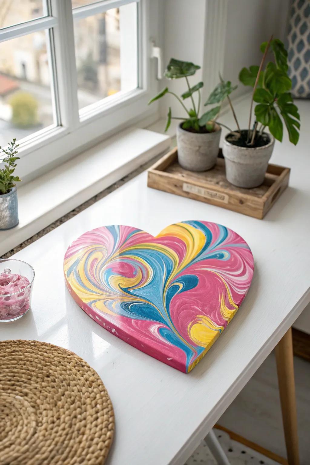Spin your way into creativity with whirling heart art! Perfect for small hands and grand imaginations.