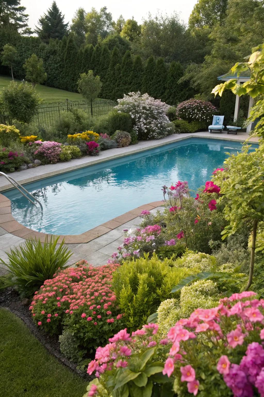 Redesign your pool space into a verdant retreat with well-considered landscaping.
