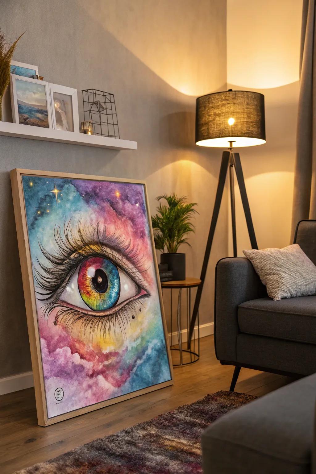 Surreal art is captivating and infuses a sense of mystery into your decor