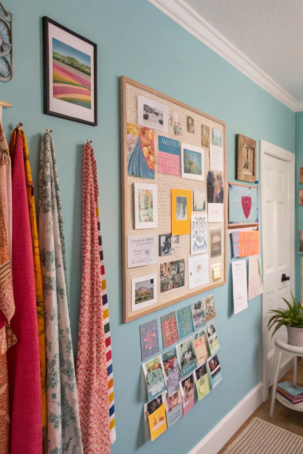 Permit your inspiration board to evolve in step with your artistic journey.