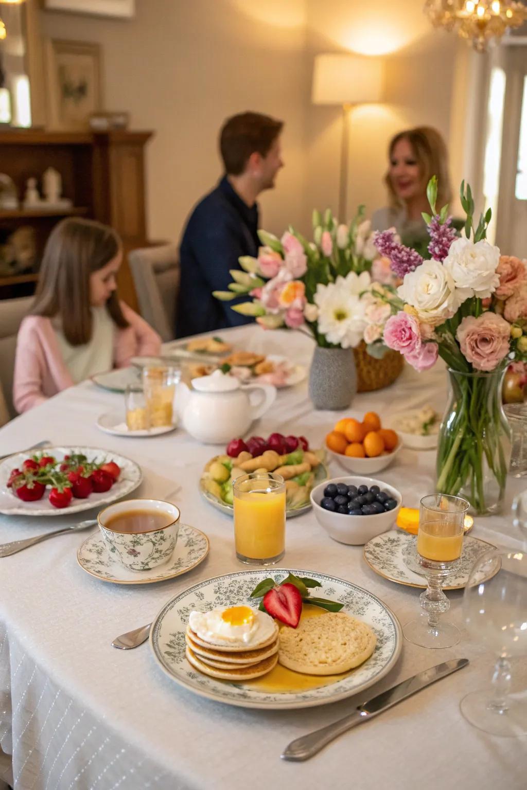 Celebrate with a delightful Mother's Day breakfast at home.