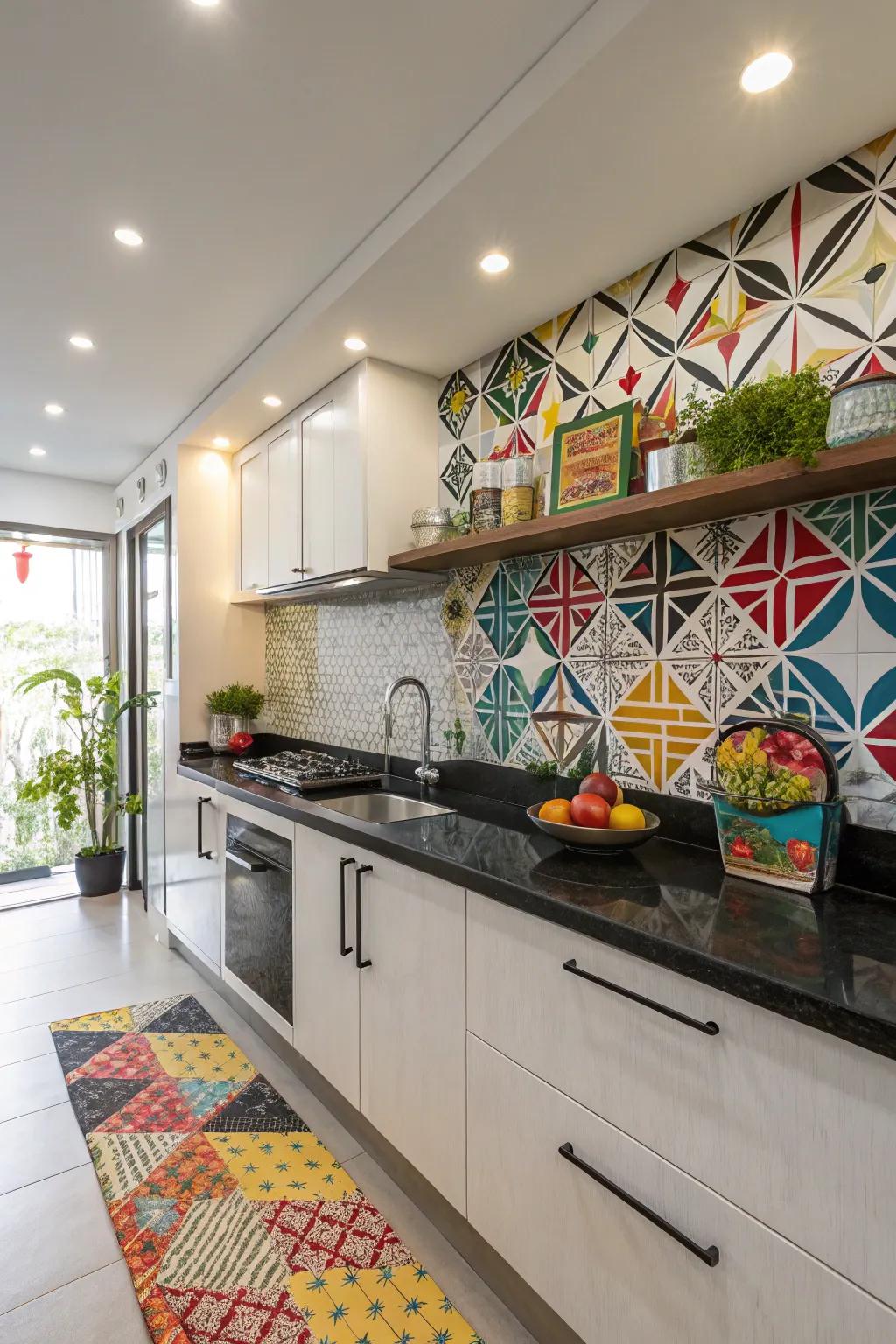Mathematical sections carry a playful and powerful component to culinary space style.