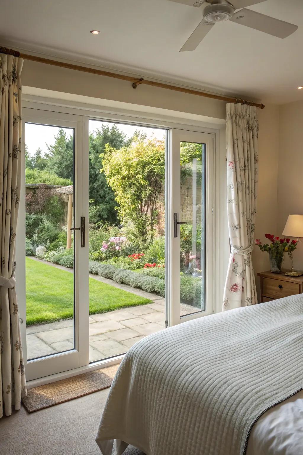 Bi-fold doors offer the option to transform your indoor space.