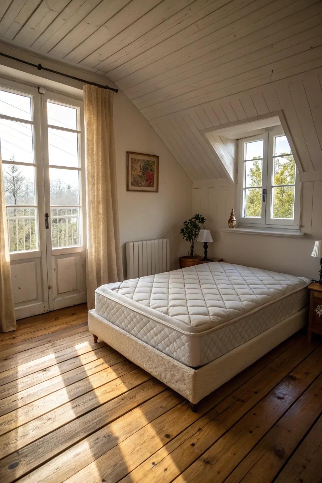 Natural beauty with wood and light.