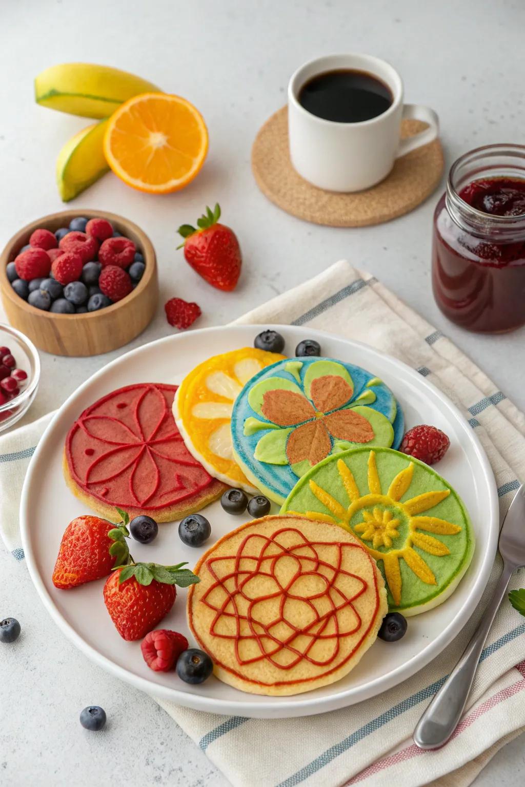 Unleash your imagination with a pancake art party.