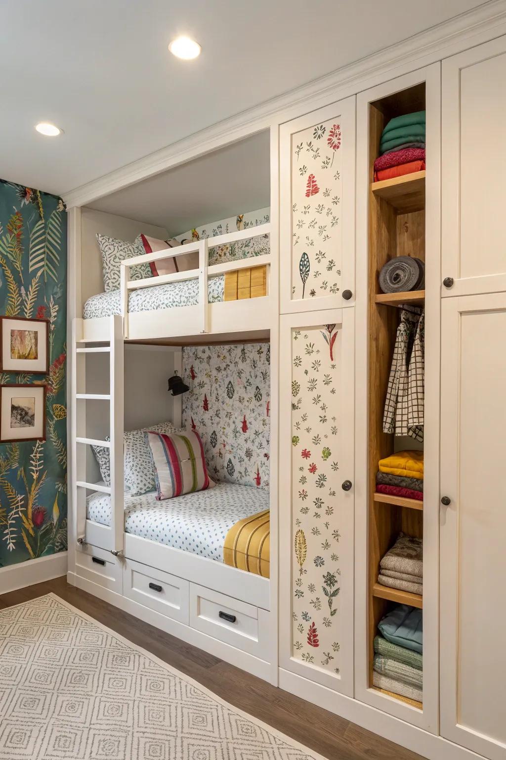Show your style: bunk beds you can customize to your liking.