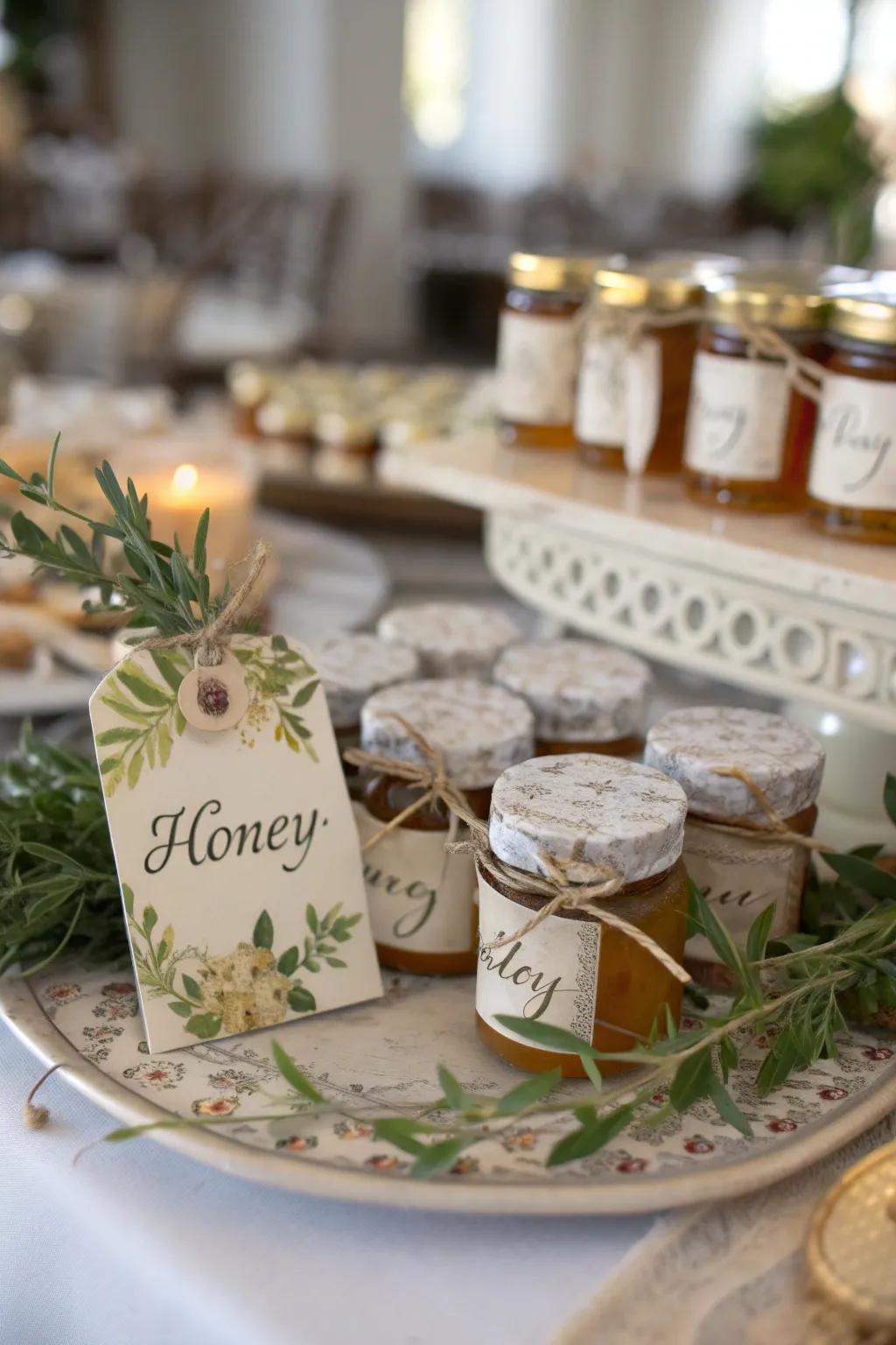 Honey gifts for the friends.