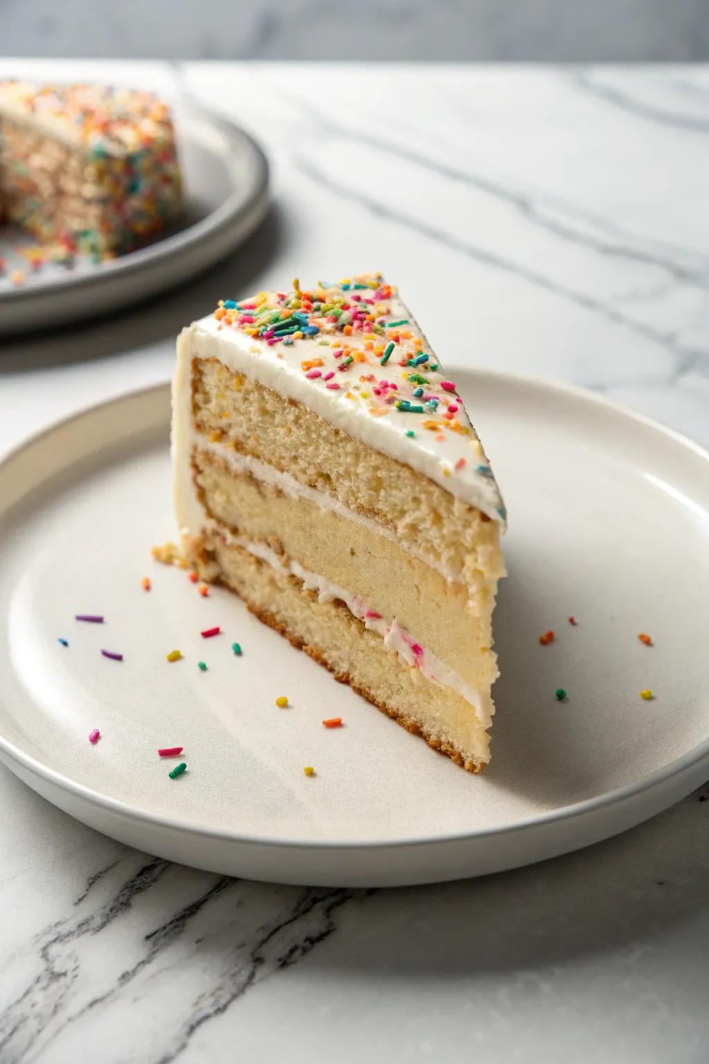 Select plates that add to the aesthetic of your dessert.
