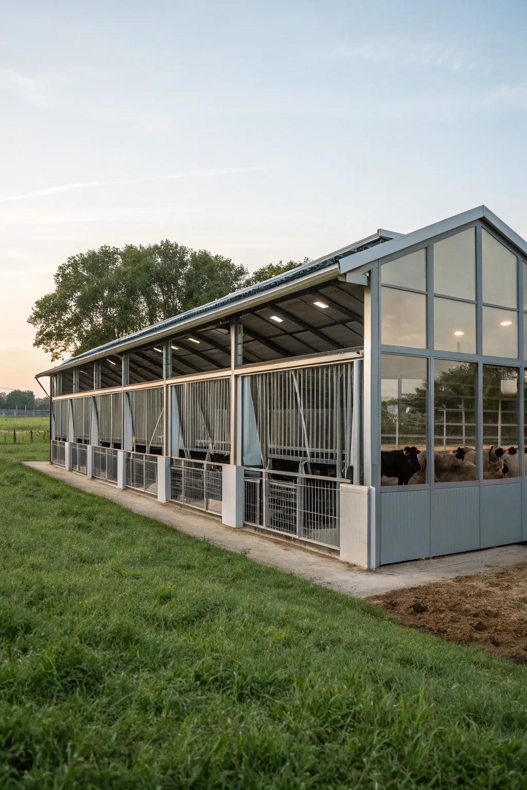 A modular calf barn that can adapt to your evolving demands.