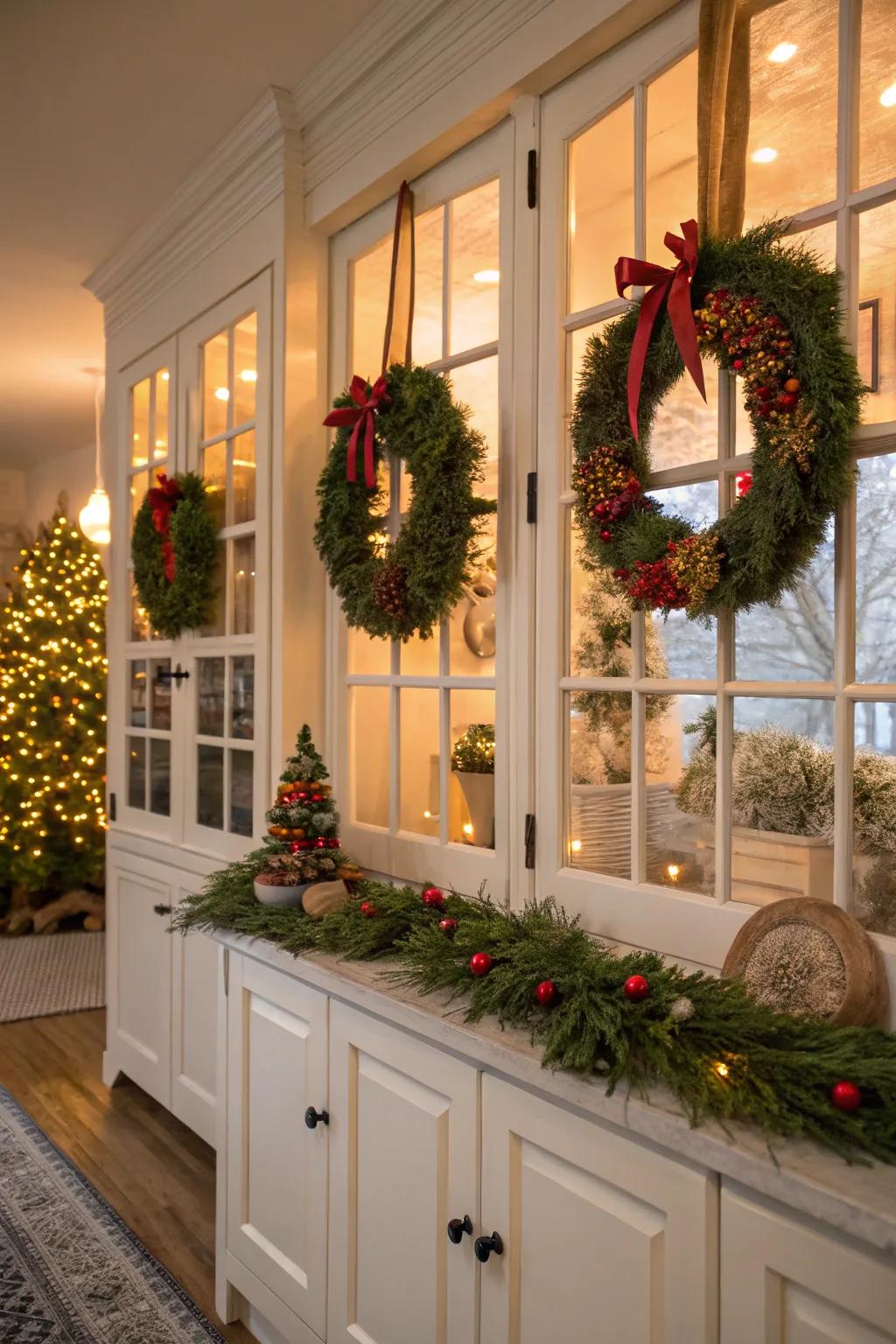 Bands bring a festive essence to more than just doors.
