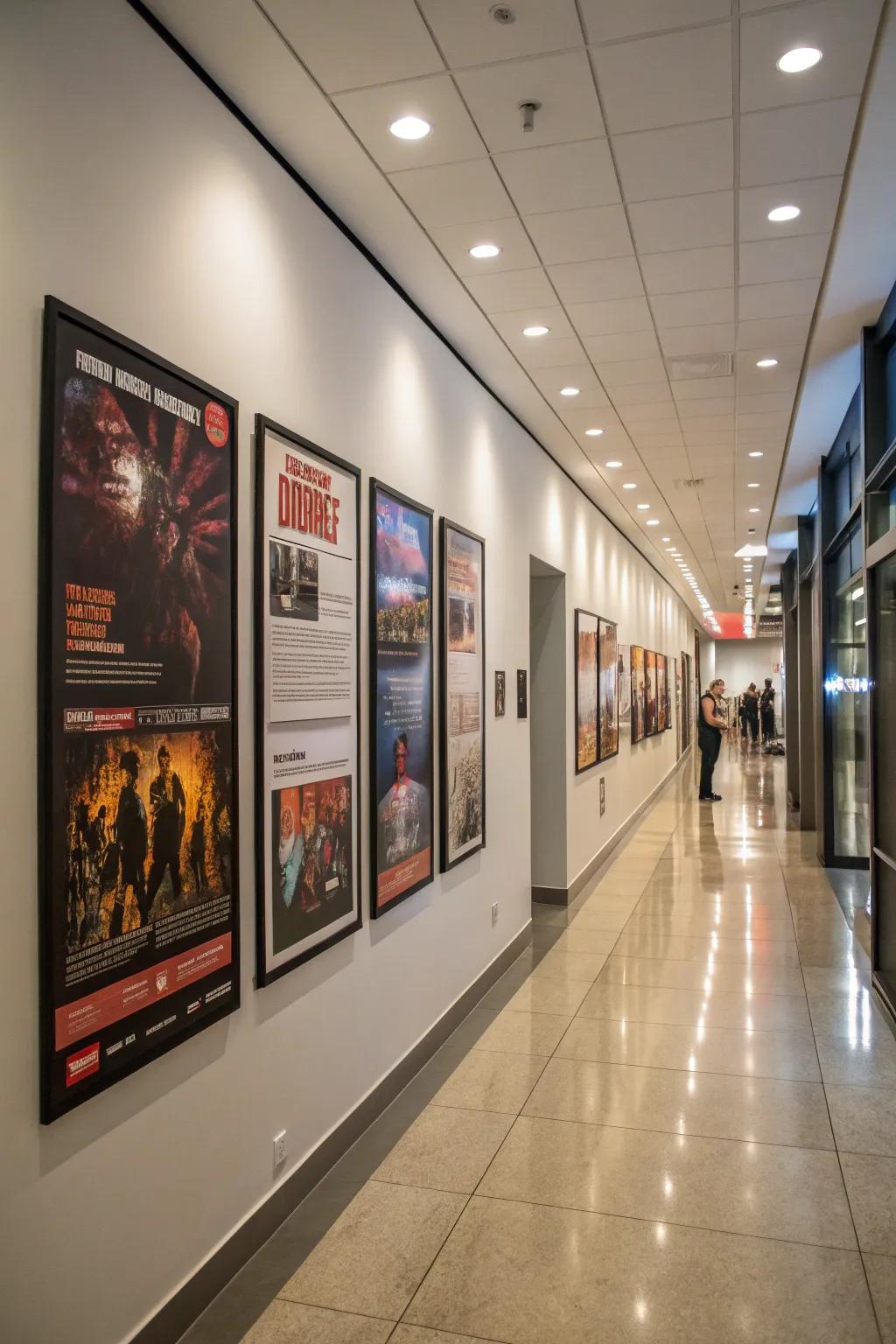 Event ads can immortalize cherished memories as fashionable decor.