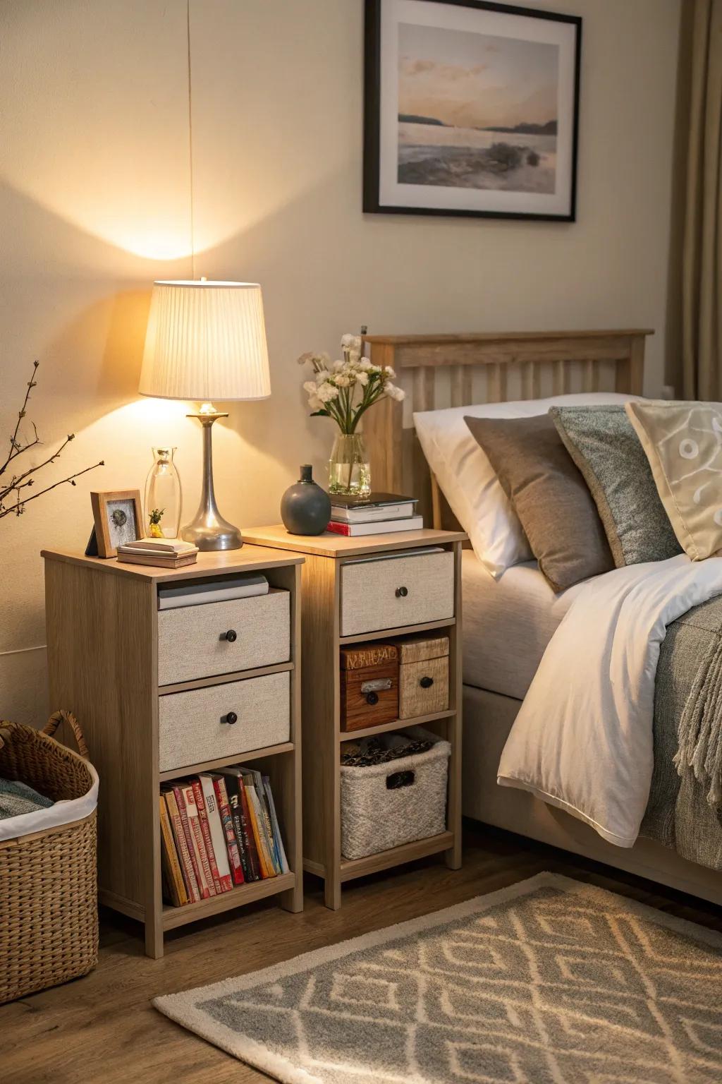 Useful furnishings append practicality to grace