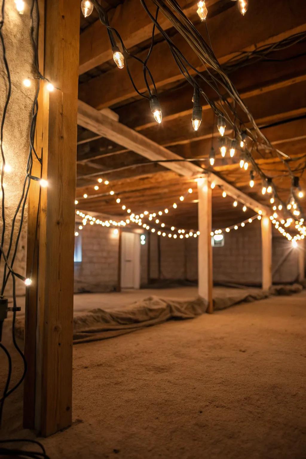 Craft a charming ambiance with festoon illumination.