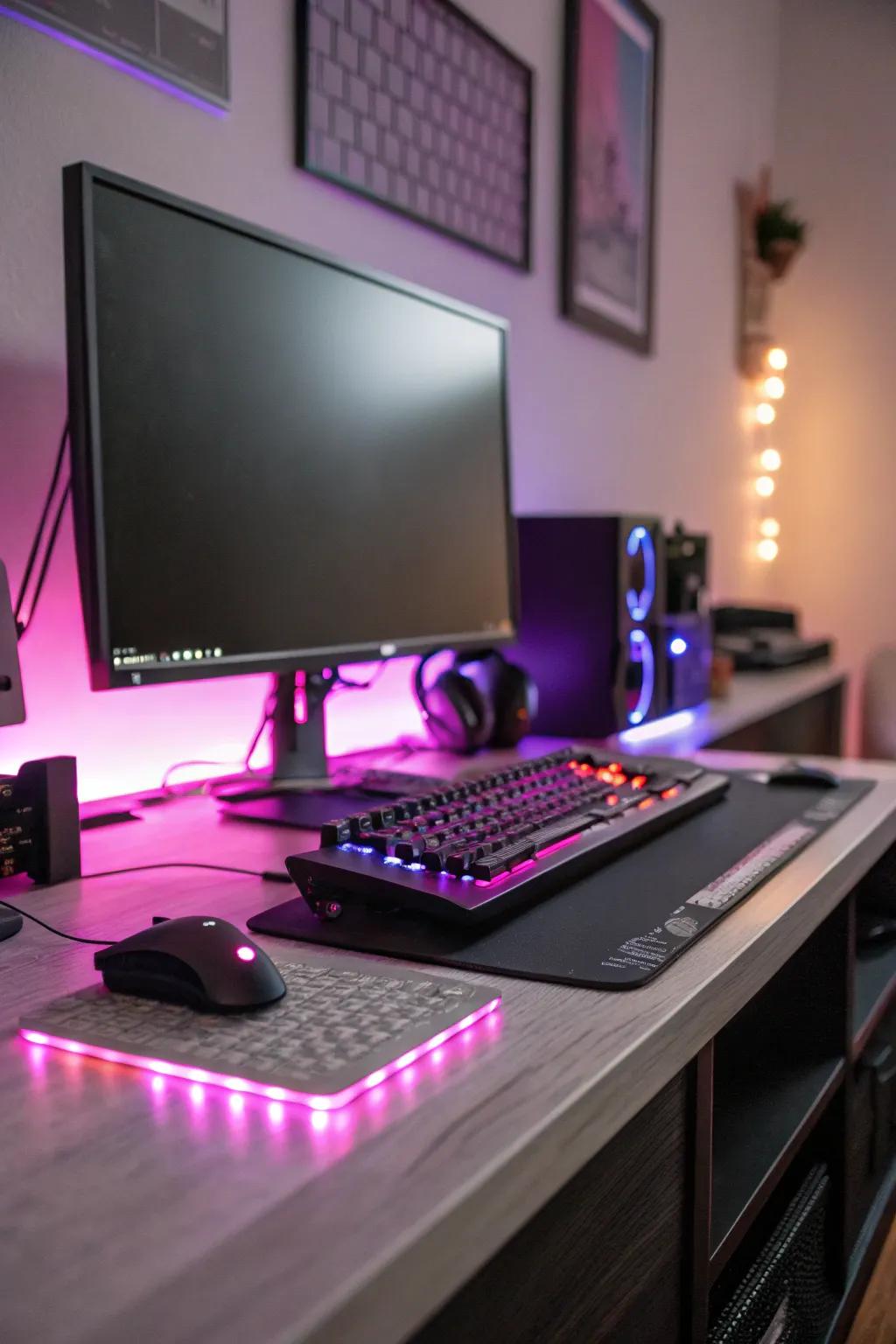 Chroma lighting introduces a lively aspect to your PC setup.