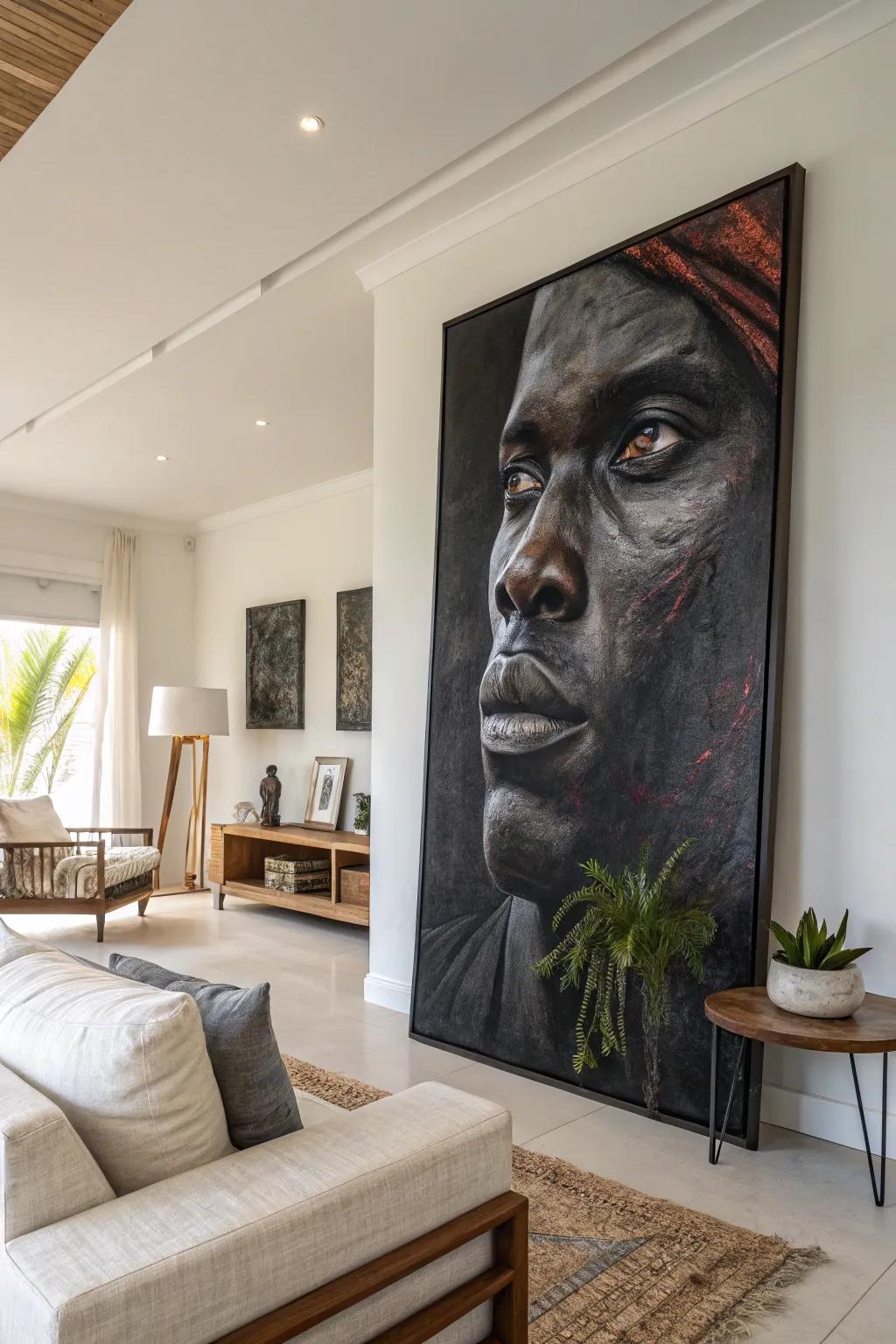 Seize emotions through an expressive visage painting