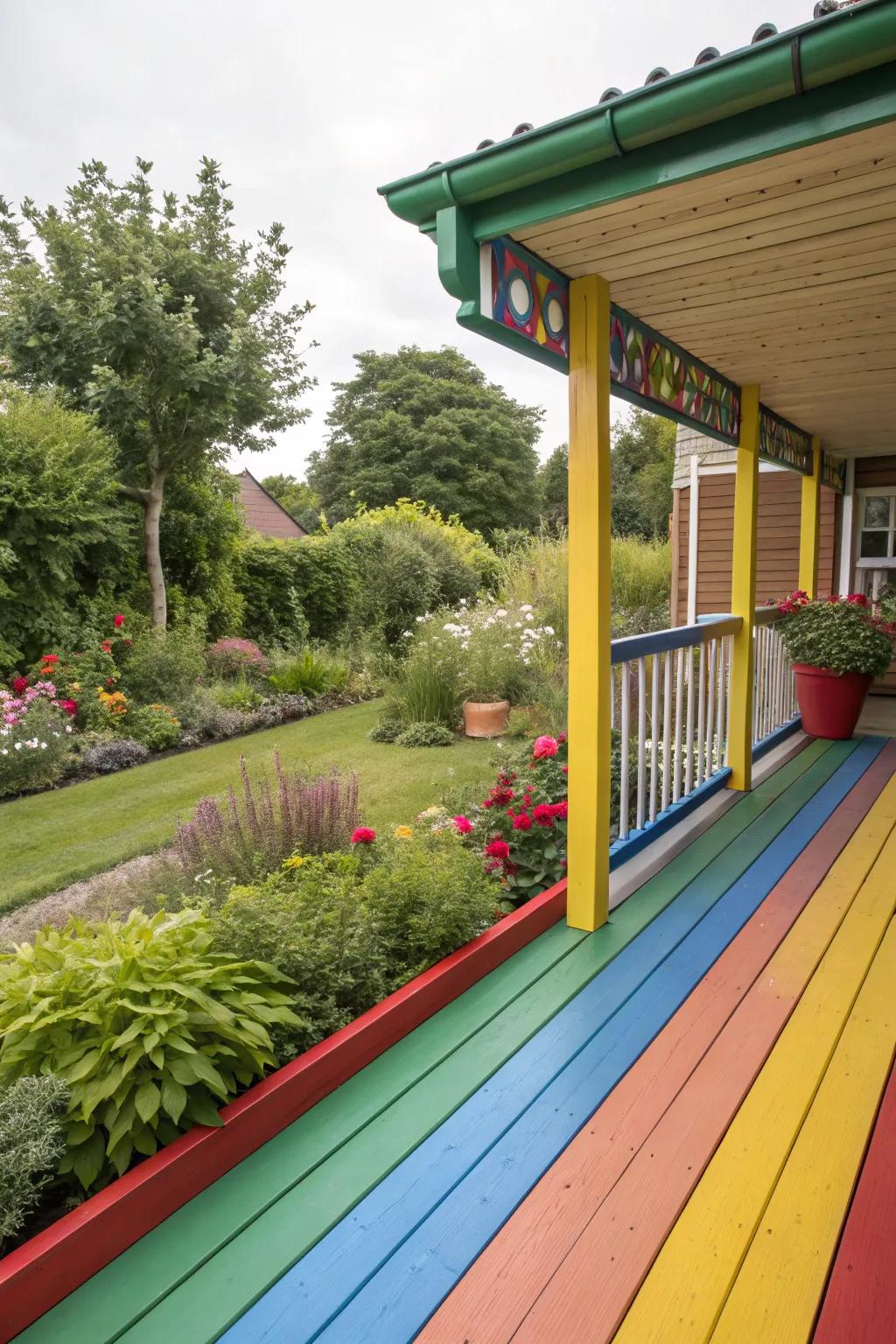 PVC fascia provides limitless color possibilities for tailored design.