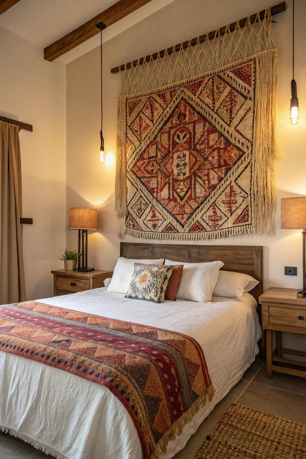 Textiles add depth, texture, and a warm, inviting feel to your decor.