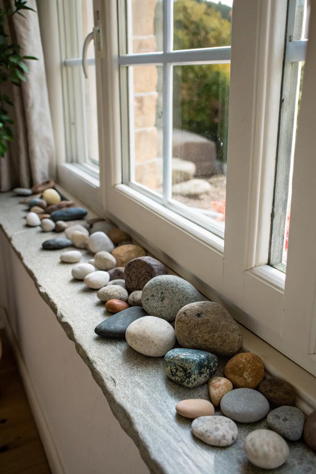 Showcase your ingenuity with creative stone exhibits.