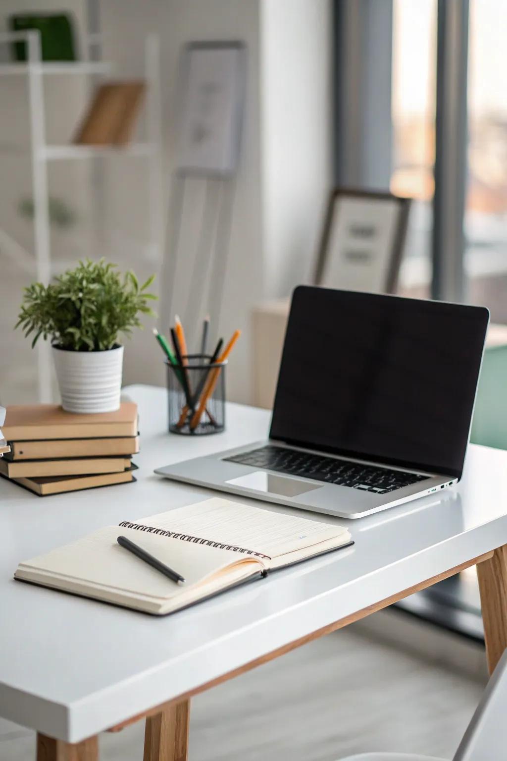 Pure design for an optimized workspace.