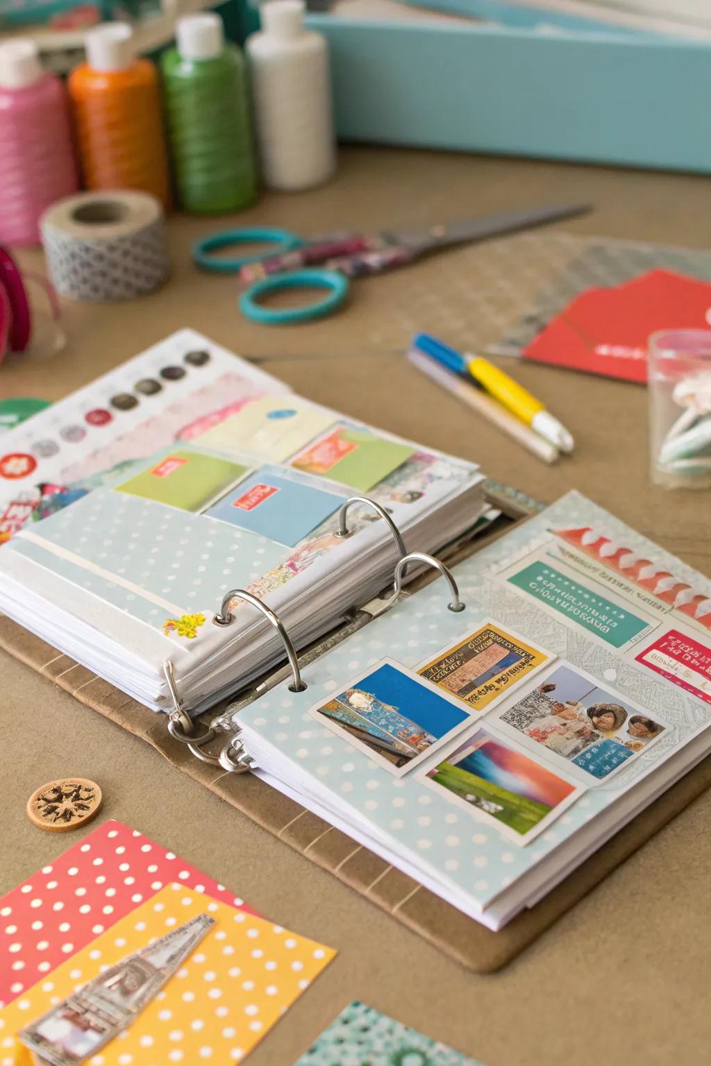 DIY folders offer a personalized touch to your storage.