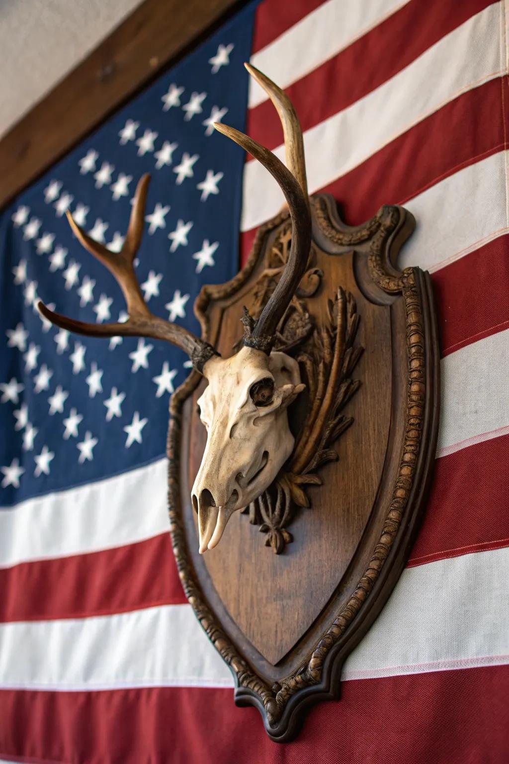Patriotic designs make a striking statement.