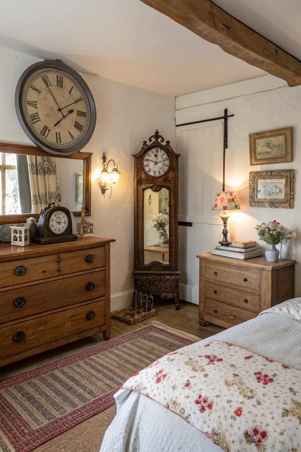 Time-worn treasures contribute distinctive character and charm.