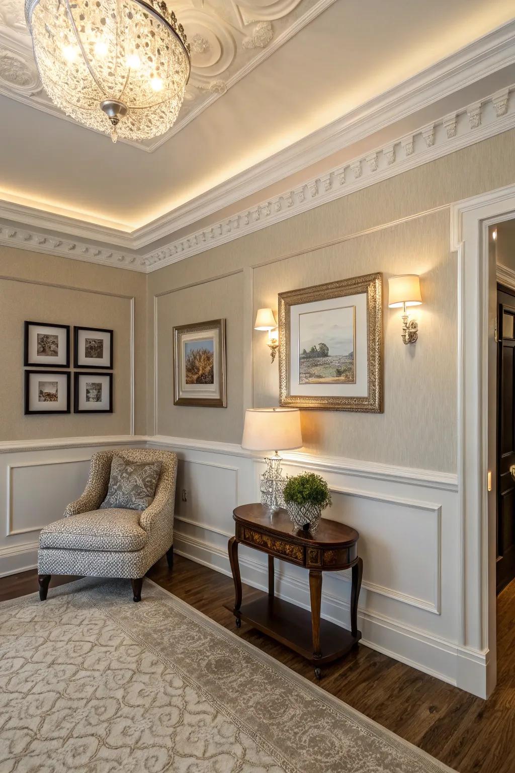 Flawless corner fixes using simulated trim.