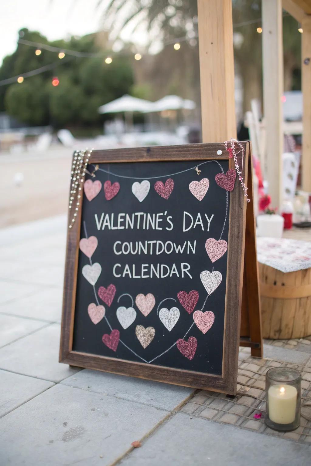 Count down to love with daily treats.