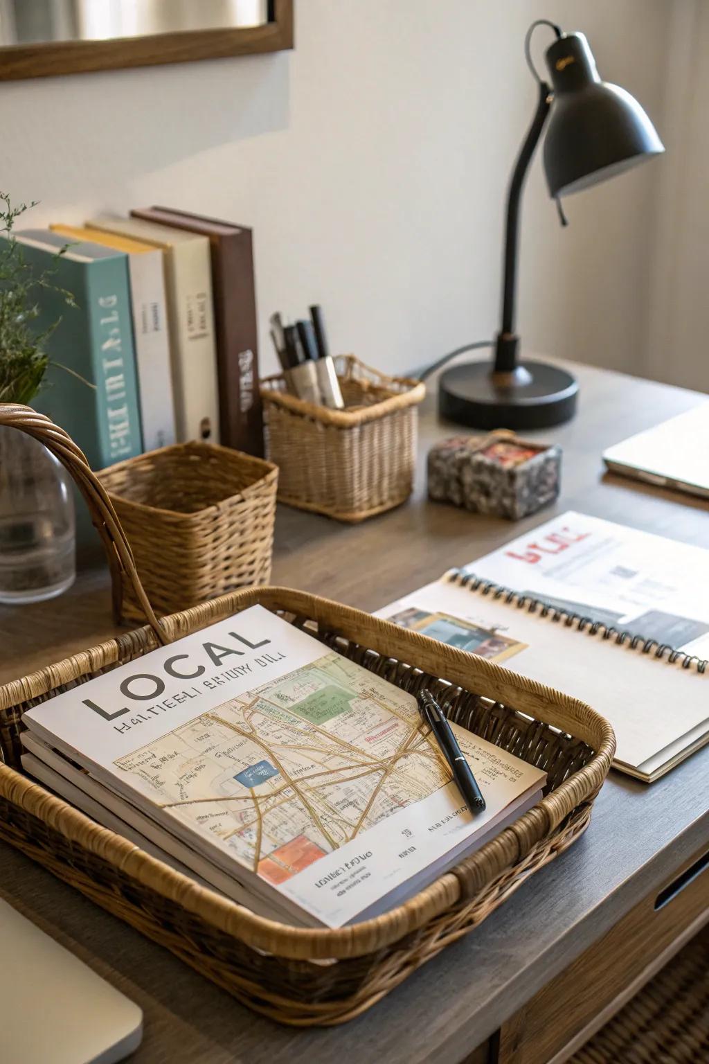 Explore the surrounding area with a useful directory and map.