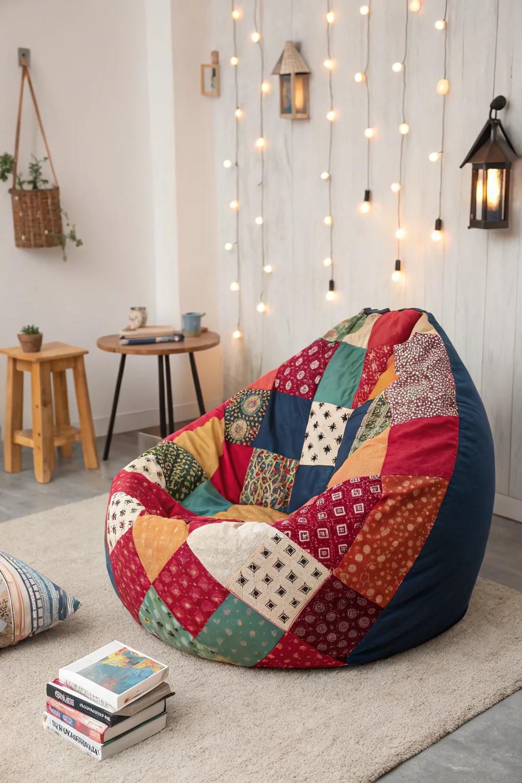 A sack that can change to make sure you have a chill vibe and a place to sleep when you need it.