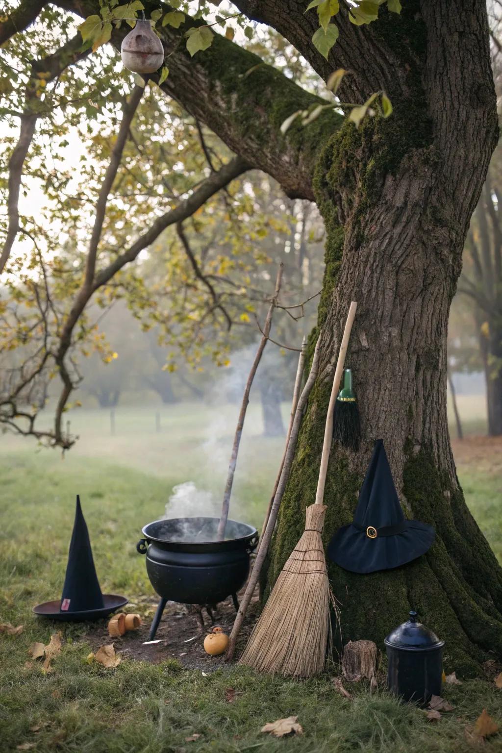 A sorceress-inspired alcove imparts an air of enchantment and mystery to any design.