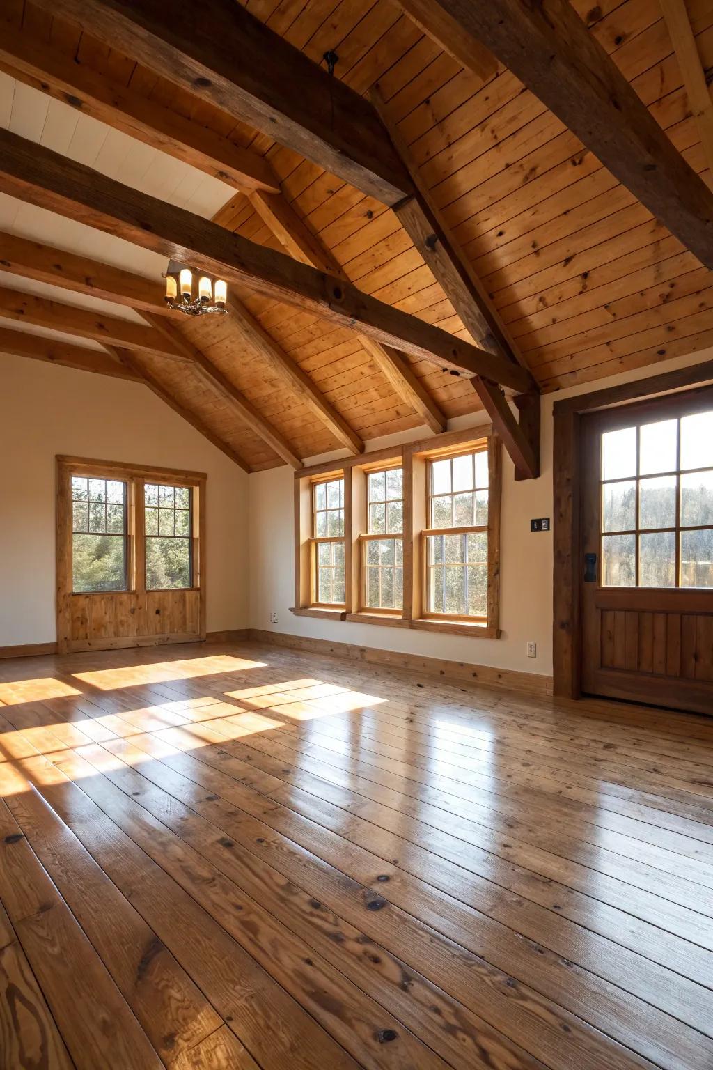 Enhance your home with the enduring beauty of wood.