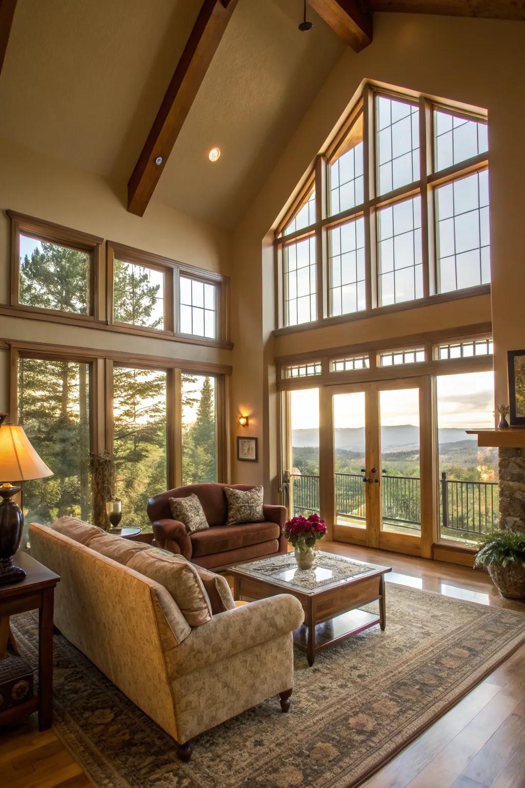 Open layouts with tall ceilings enhance the industrial vibe.