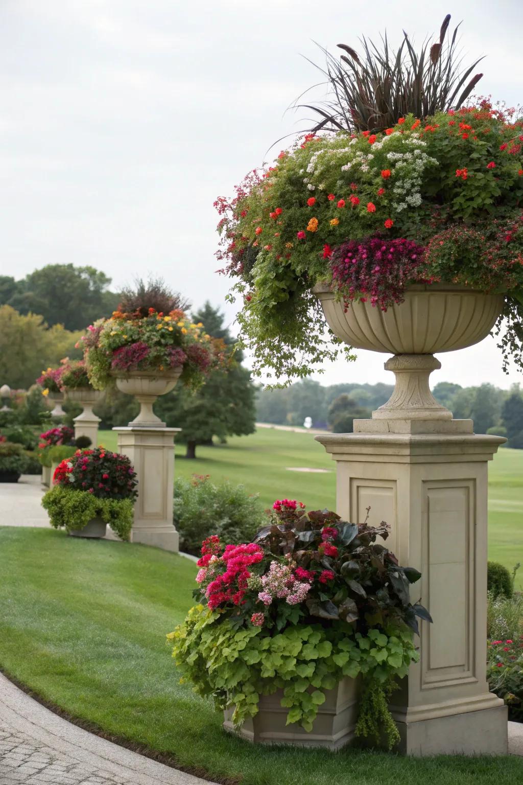 Give your flora a boost with elevated planters.