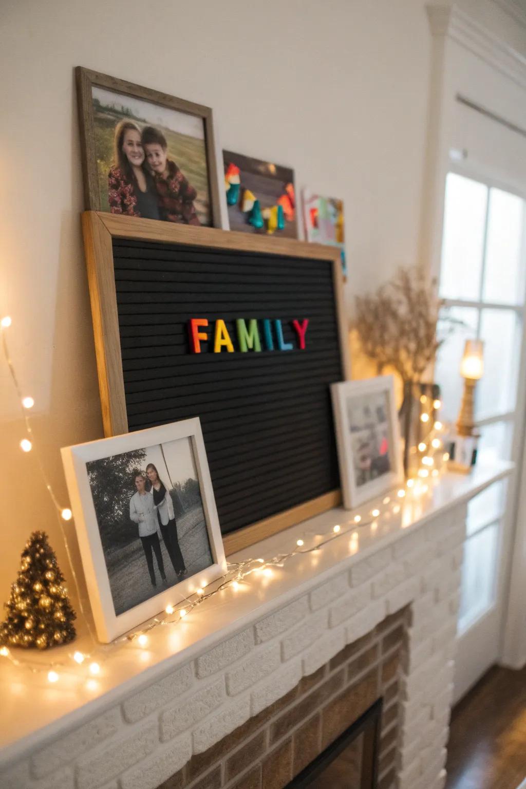 Share special events with a uniquely personalized message board.