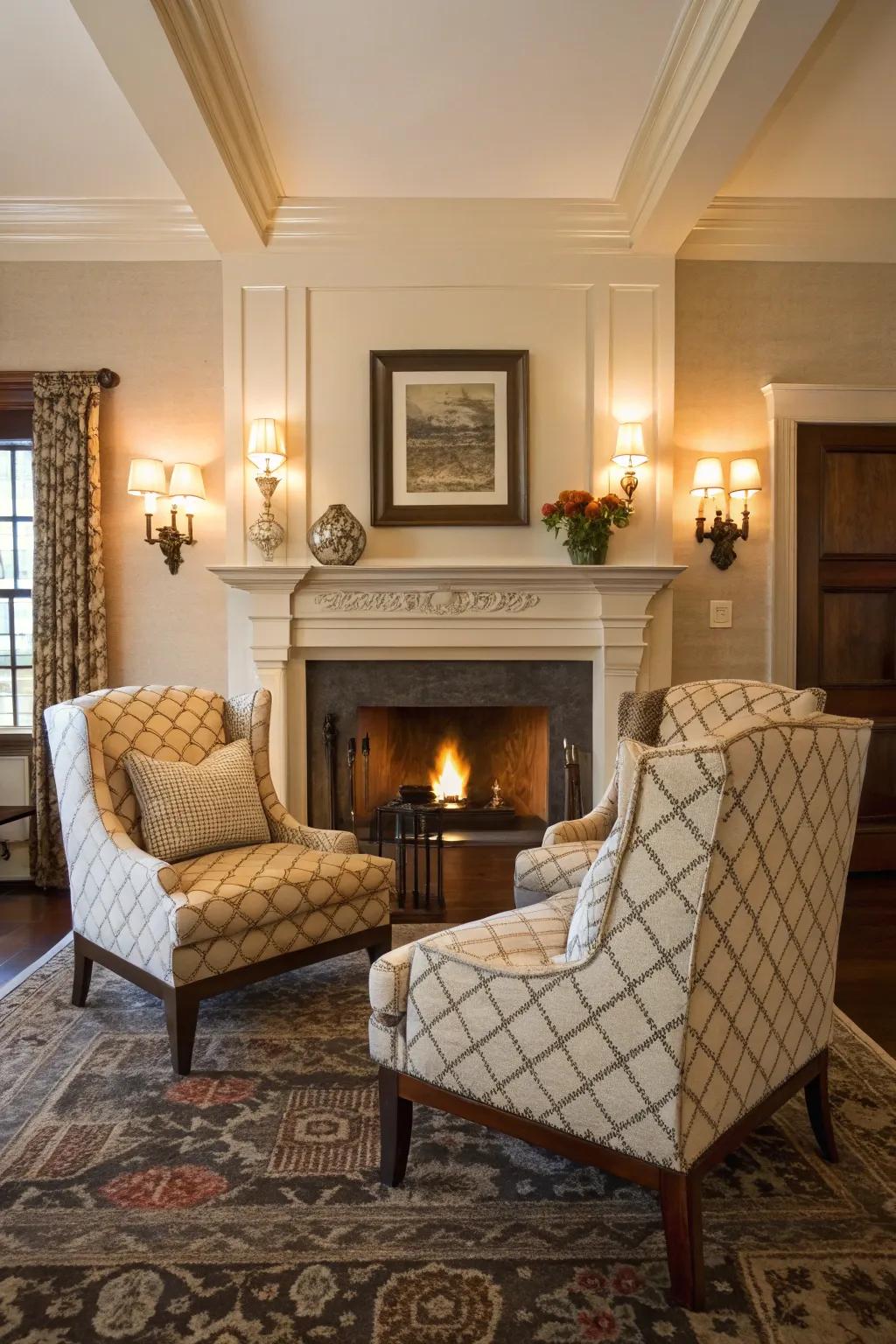 Balanced arrangements bring equilibrium to your dwelling.