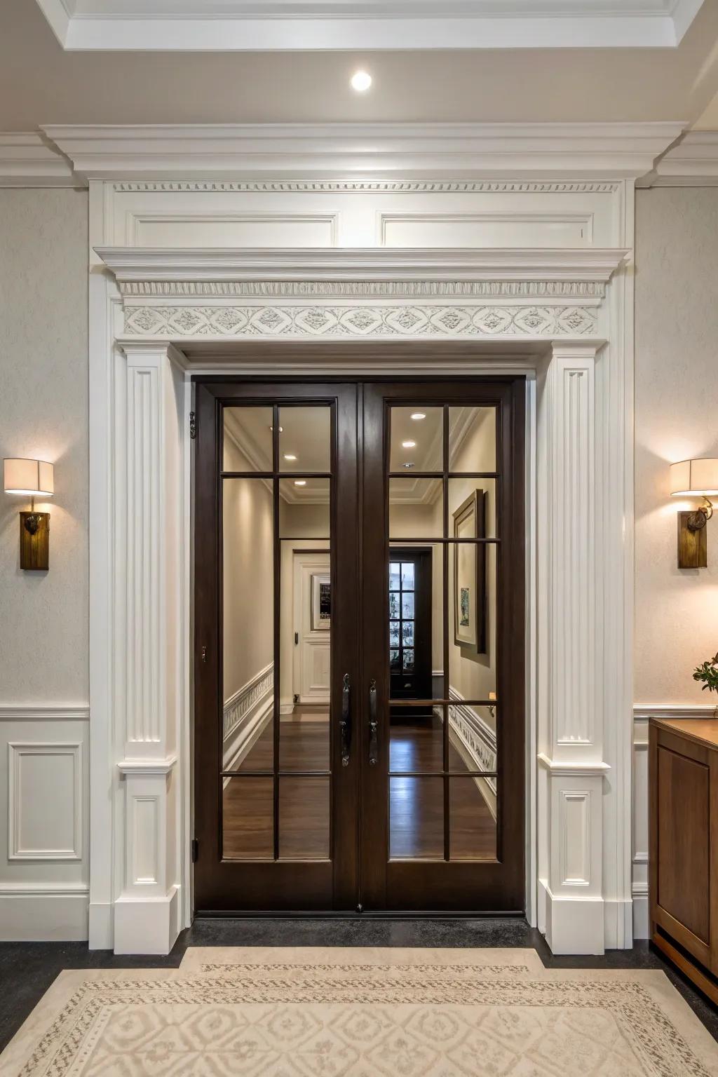 Symmetrical frames bring balance and harmony to your decor.
