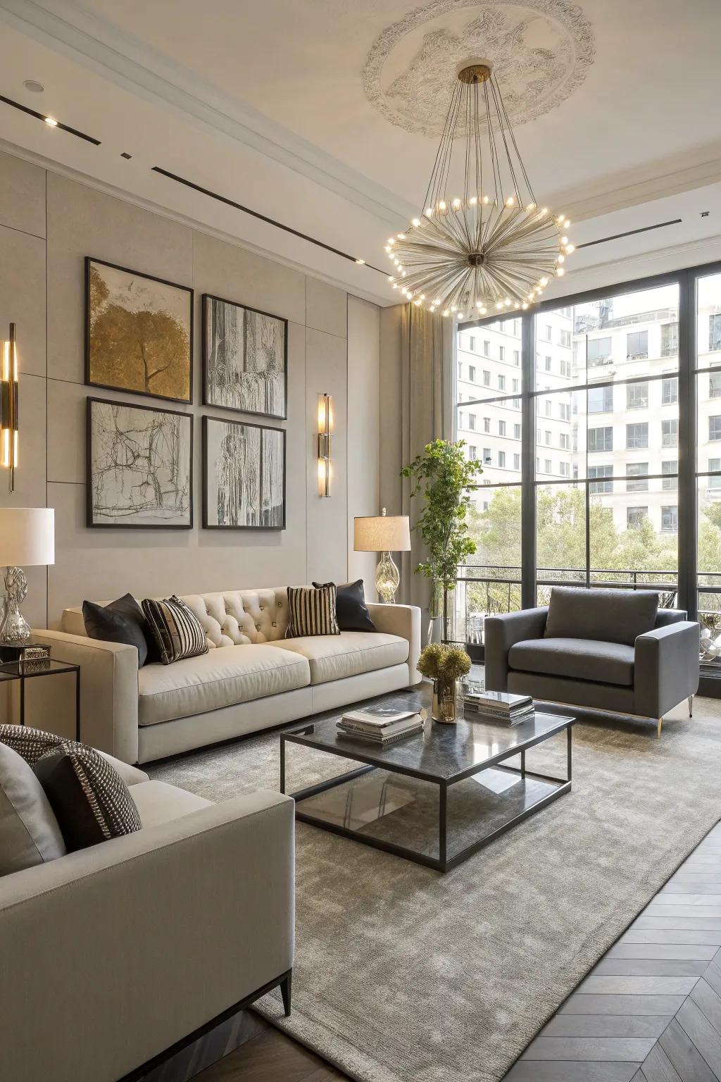 Trendsetting furniture that adds both comfort and style to a modern home.