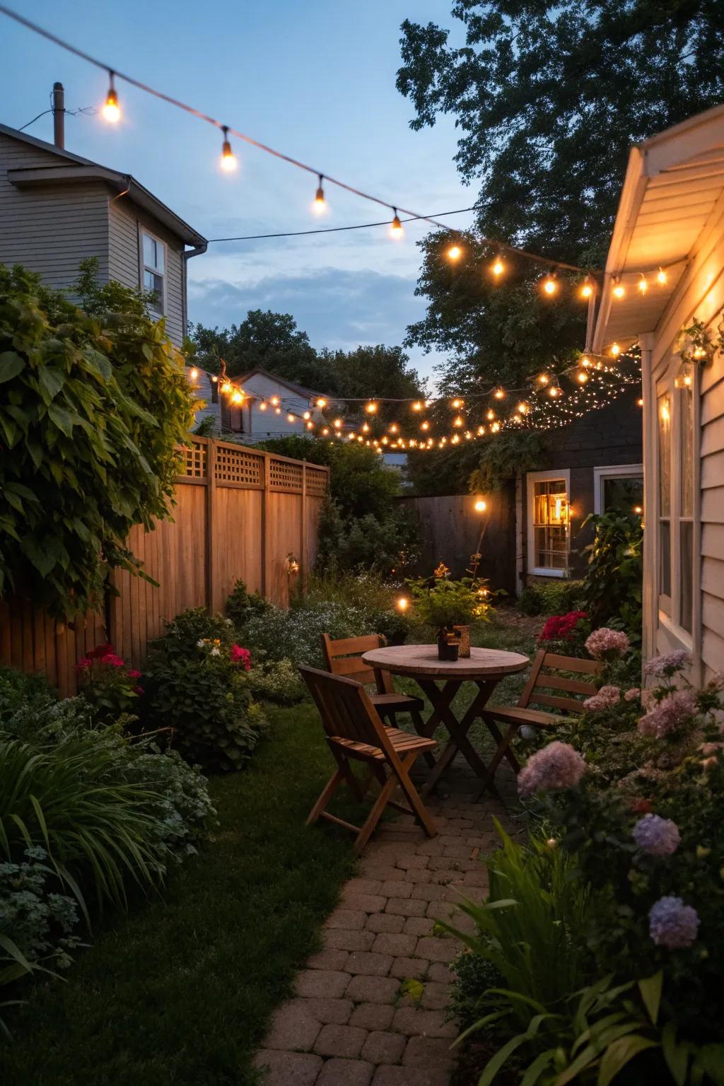 Soft lighting creates a warm and welcoming atmosphere.