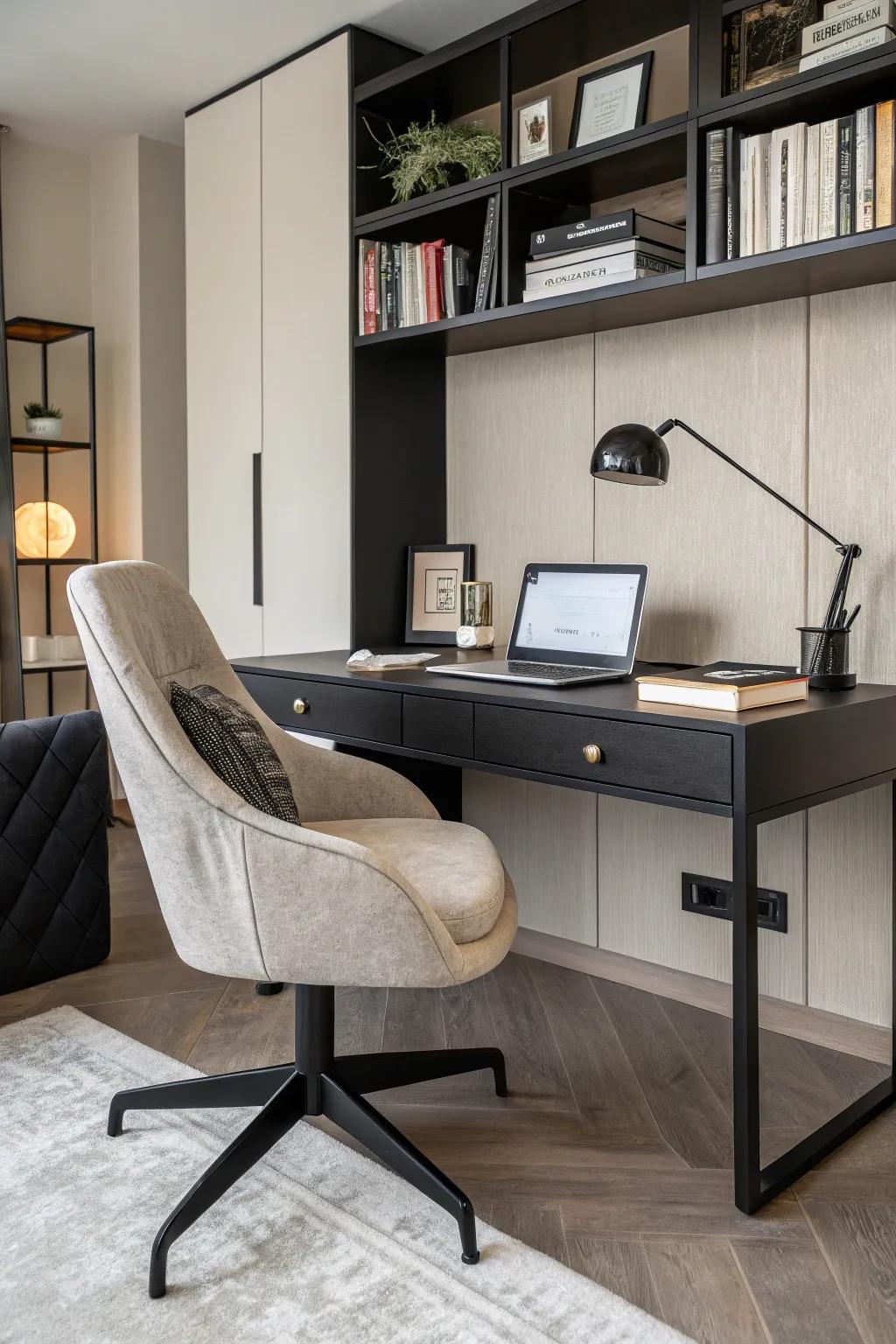 Elegant furnishing that joins design with practicality.