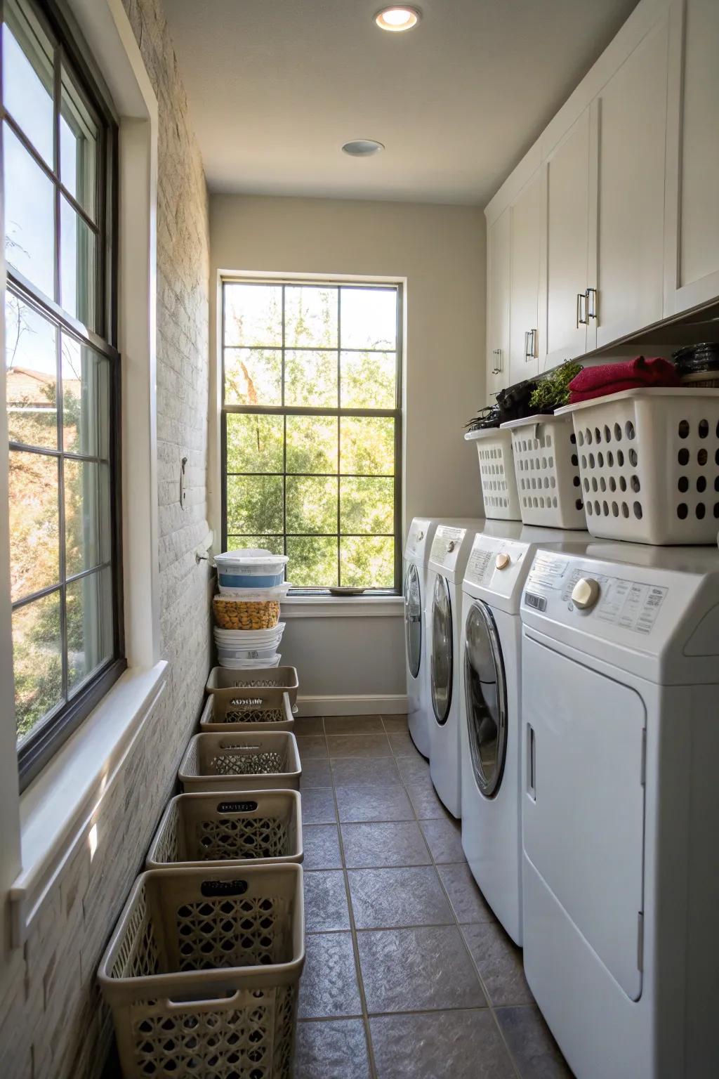 Natural light can greatly enhance the sense of space and create a more pleasant environment.