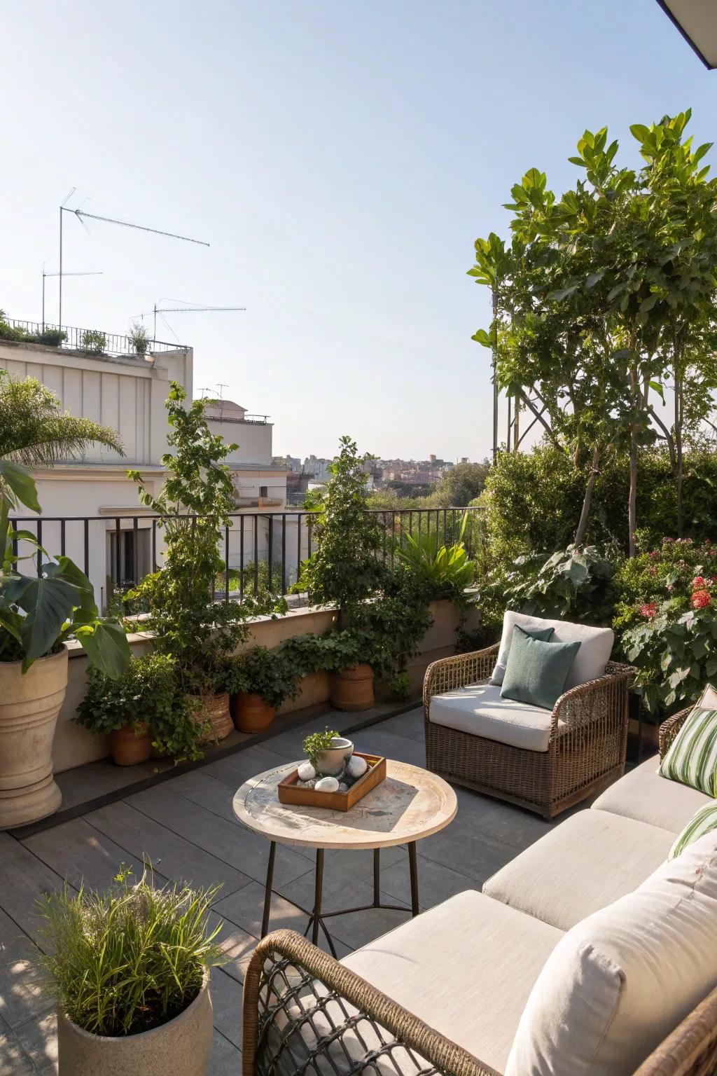 A skyspace sanctuary turns unused space into a peaceful oasis.