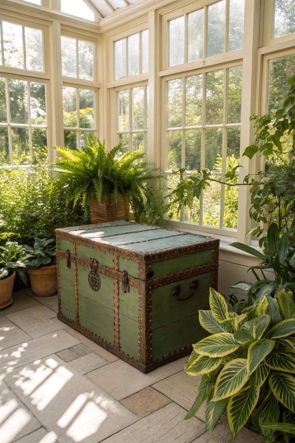 Nature-inspired verdant tones bring tranquility to your decor.