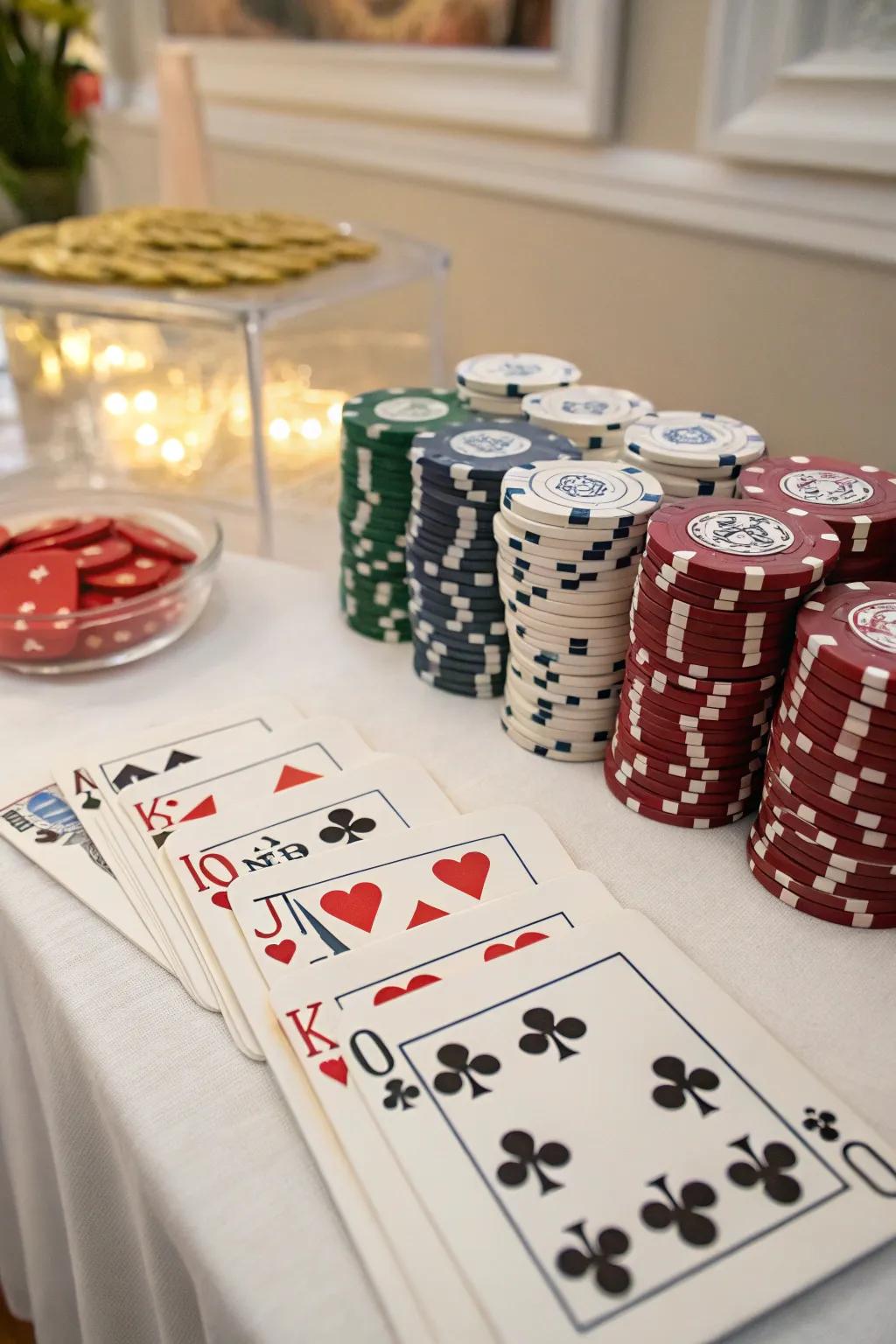 Send guests home with a memento of the night's excitement.