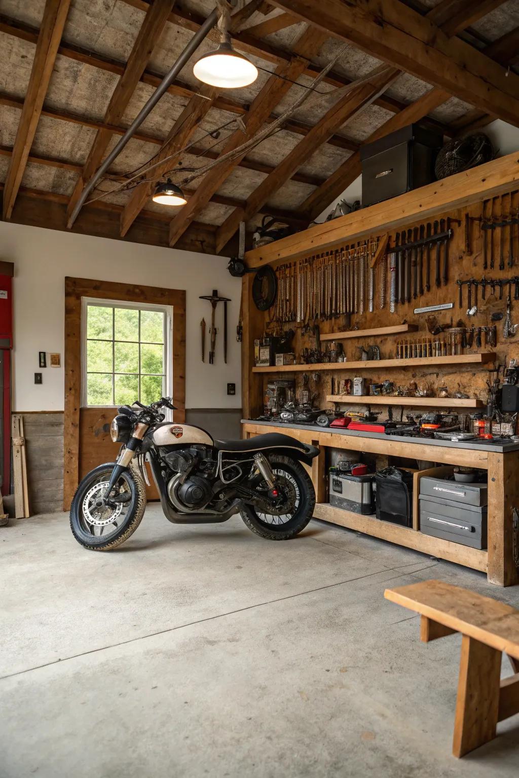 Showcase your interests with customized displays in your man cave.