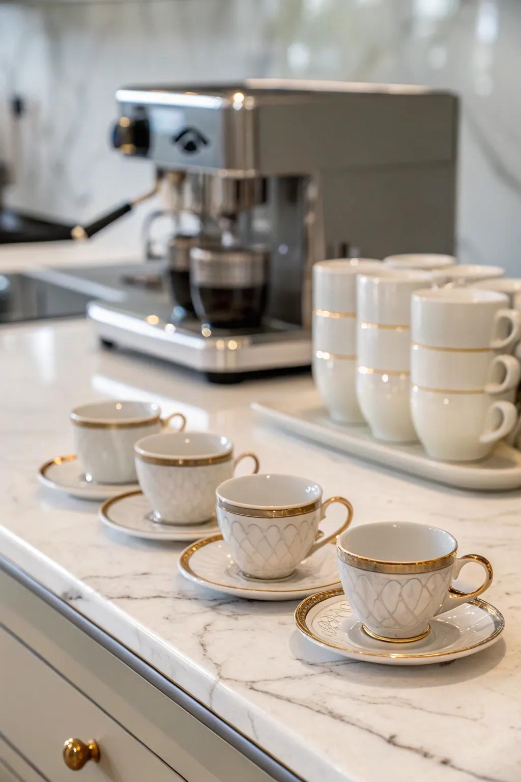 Elevate his coffee experiences with porcelain coffee shot cups.