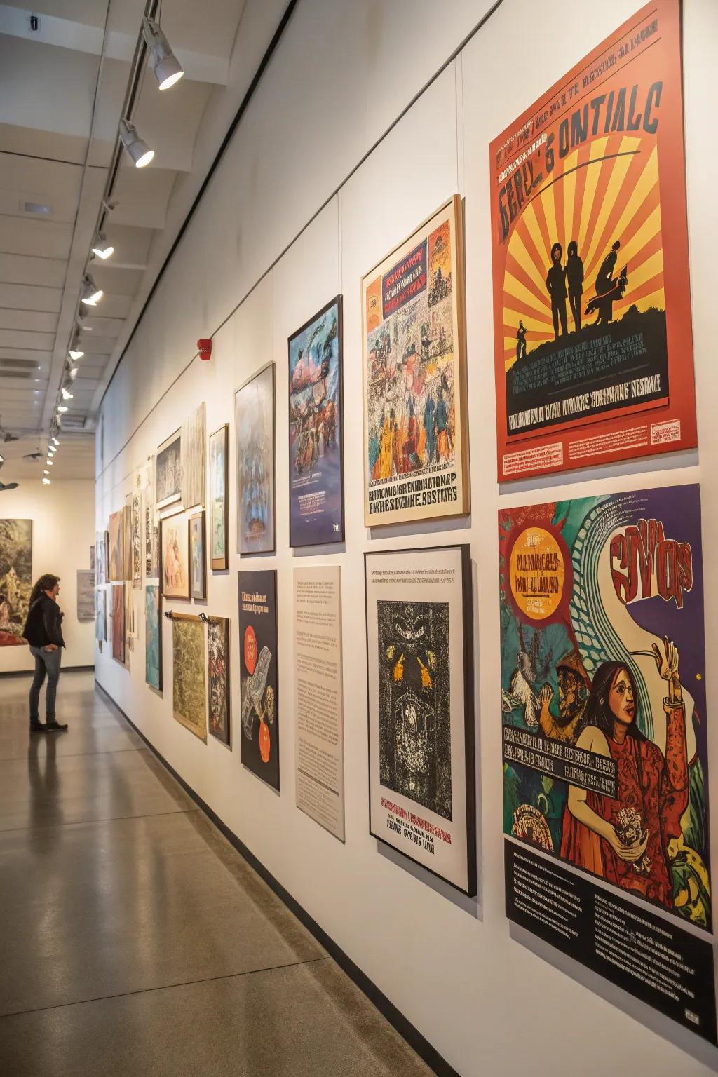 Occasion posters that capture instances and recollections.