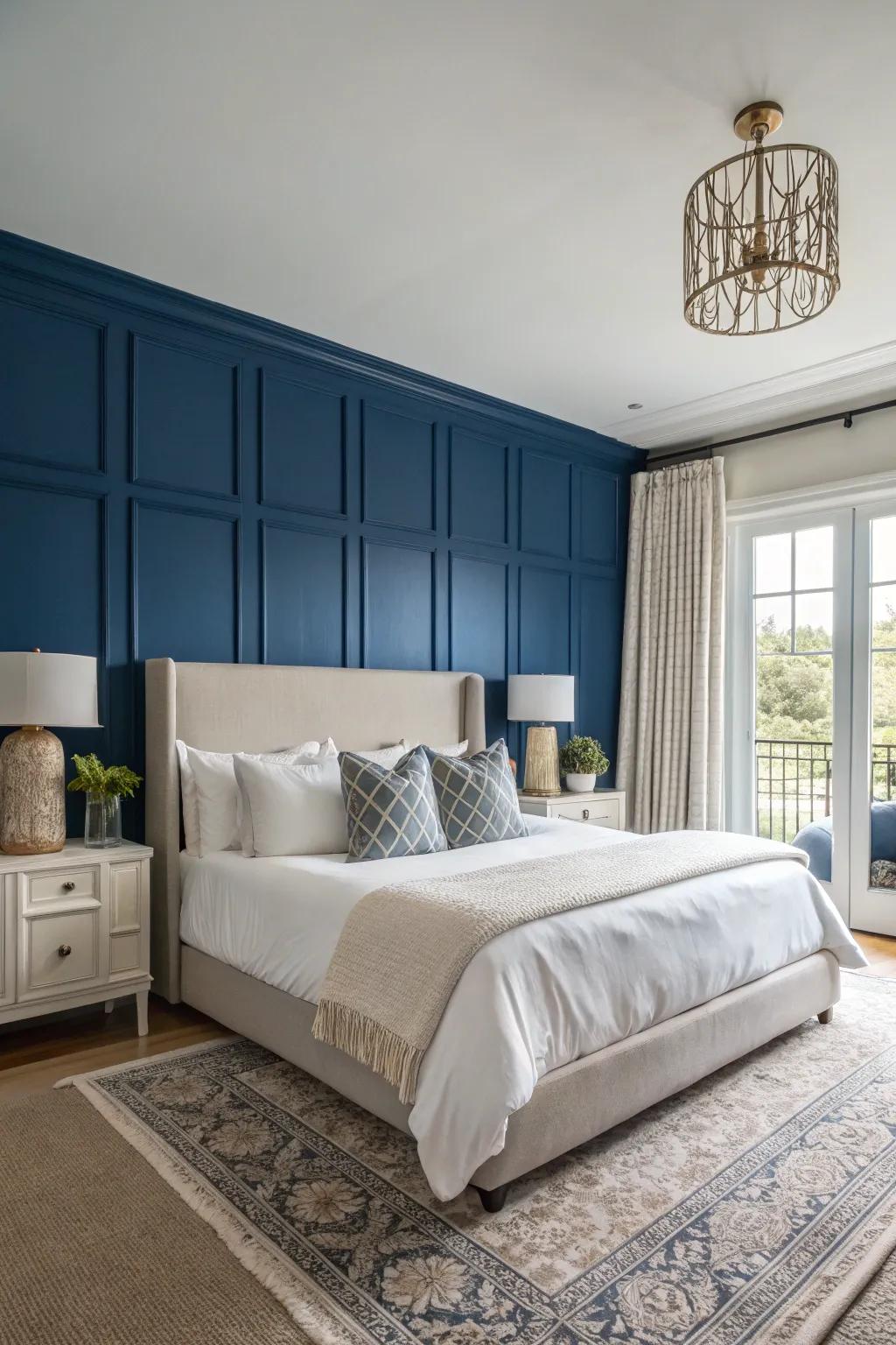 Introduce drama and depth with a captivating emphasized wall.